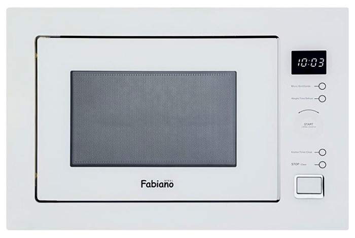 Микроволновая печь встраиваемая Fabiano FBM 26 G White