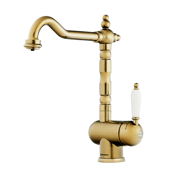 Смеситель Omoikiri KYOTO 2 Plus-G Античная латунь