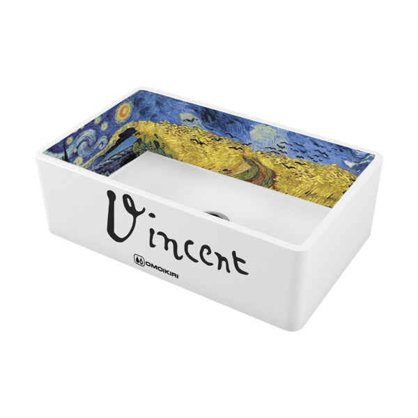 Мойка Omoikiri MIKURA 76-Vangogh White 