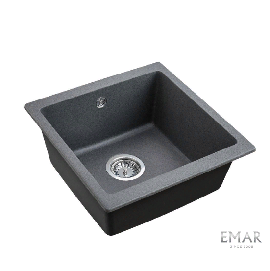 Мойка Emar Quartz EMQ-1455.P Антрацит