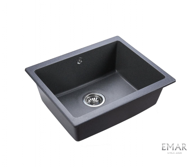 Мойка Emar Quartz EMQ-1555.P Антрацит