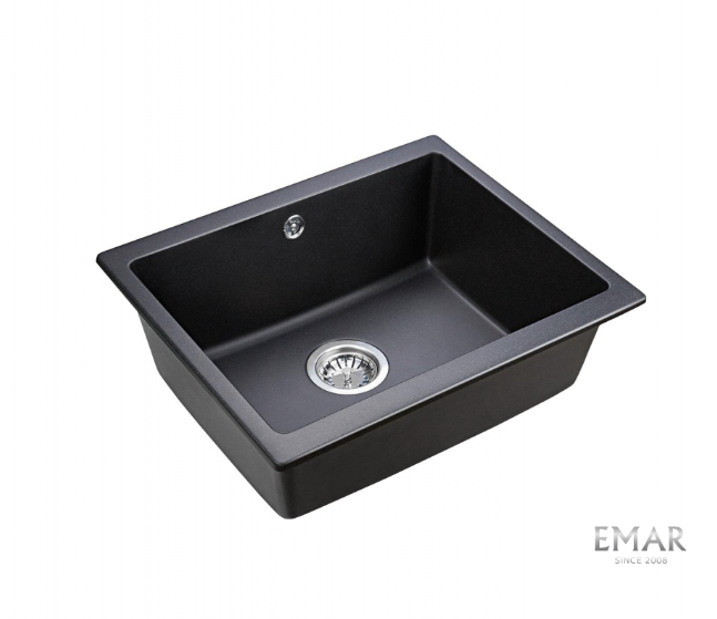 Мойка Emar Quartz EMQ-1555.P Оникс