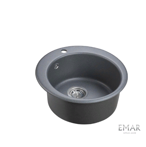 Мойка Emar Quartz EMQ-1475.C Антрацит