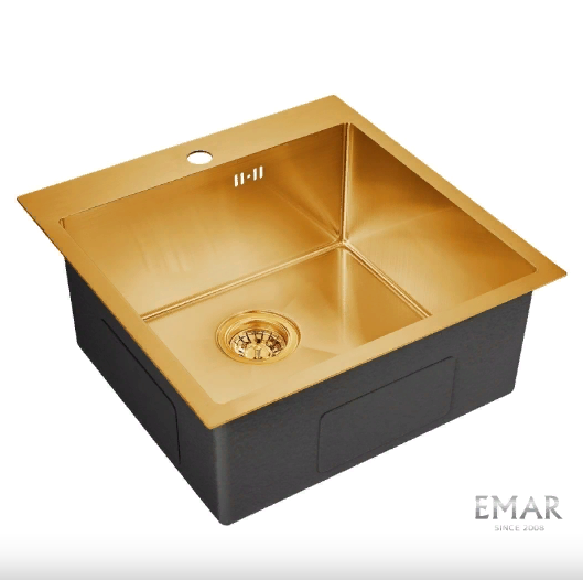 Мойка Emar EMB-116 PVD Nano Golden