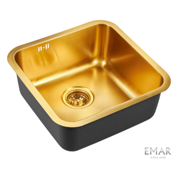 Мойка Emar EMB-127A PVD Nano Golden