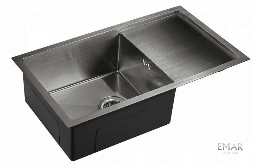 Мойка Emar EMB-124 PVD Nano Dark