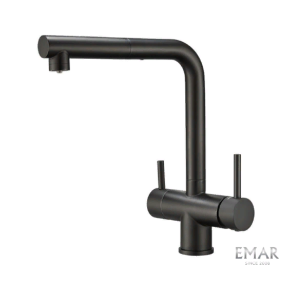 Смеситель Emar ЕСВ-7017 Black