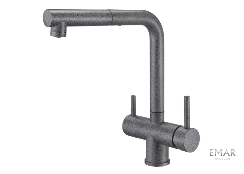 Смеситель Emar Quartz EC-3003N.7 Антрацит