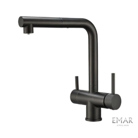 Смеситель Emar Quartz ЕС-3003N Black