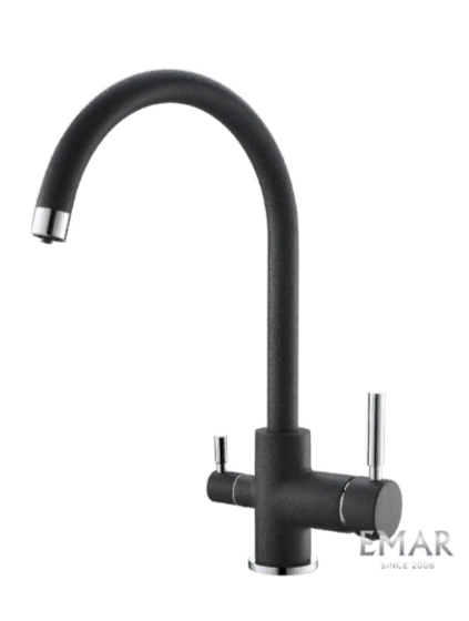 Смеситель Emar Quartz EC-3007.7 Антрацит