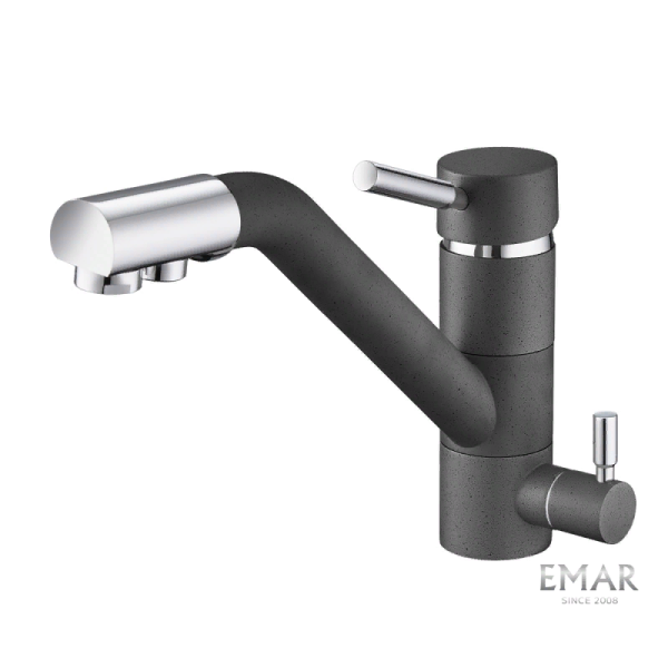Смеситель Emar Quartz EC-3008.7 Антрацит