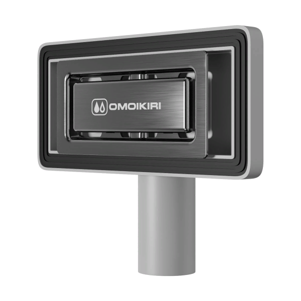 Перелив для моек Artceramic Omoikiri OV-1-ARTC GM Вороненая сталь 