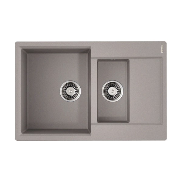 Мойка Omoikiri DAISEN 78-2-GR Leningrad grey