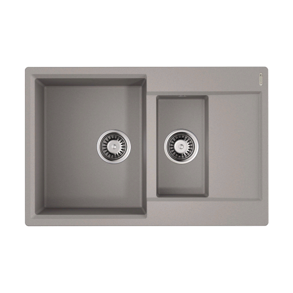 Мойка Omoikiri DAISEN 78-2T-GR Leningrad grey 