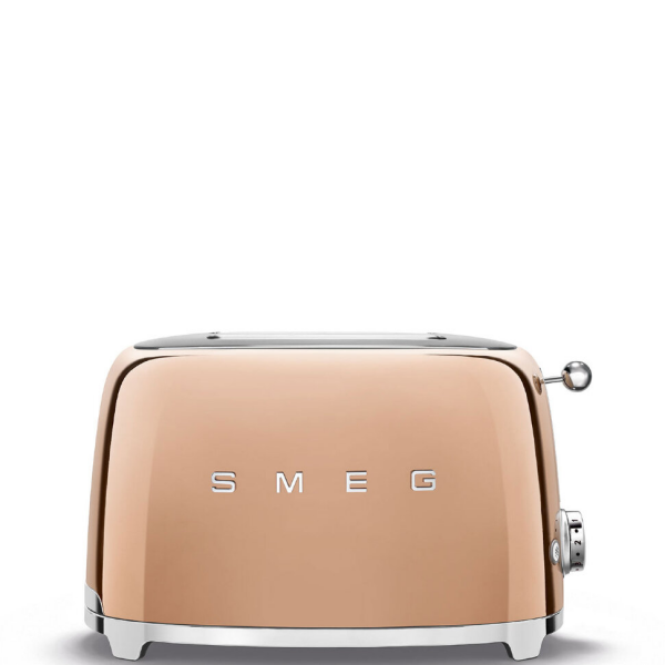 Тостер Smeg TSF01RGEU розовое золото