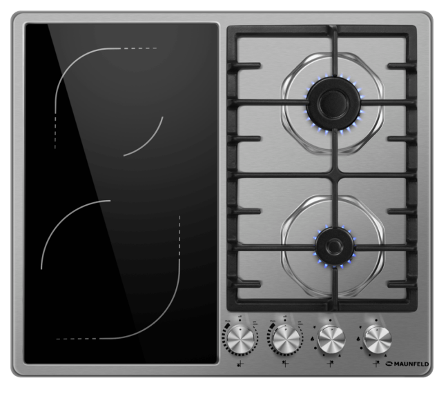 Комбинированная варочная панель MAUNFELD EEHS.642VC.3CS/KG 