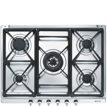 Газовая варочная панель SMEG SE70SGH-5
