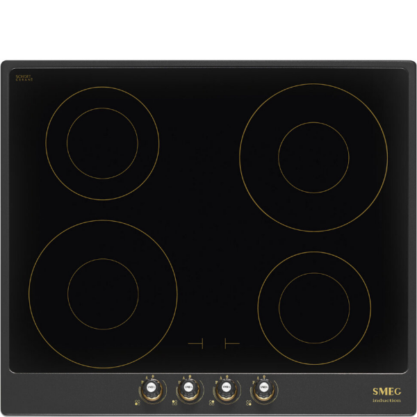 Индукционная варочная панель Smeg SI764AOM