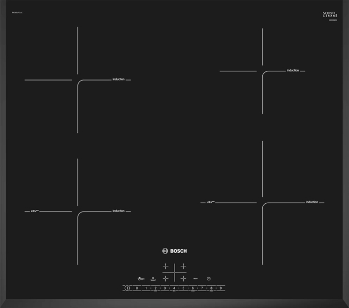 Варочная поверхность индукционная BOSCH PIE651FC1E