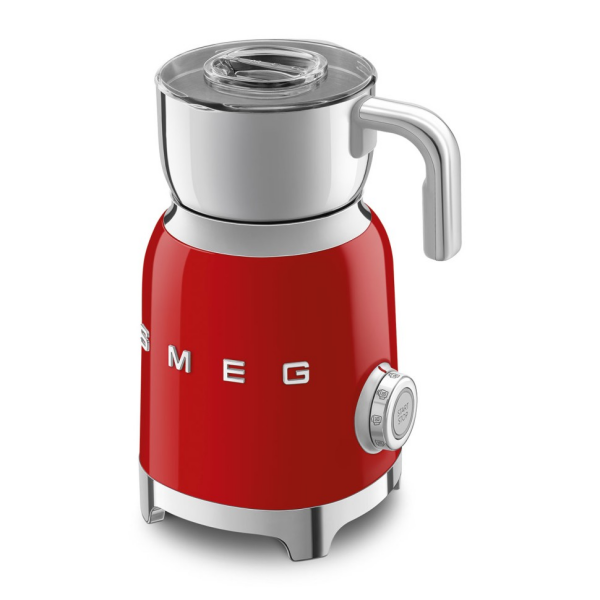 Вспениватель молока Smeg MFF11RDEU красный