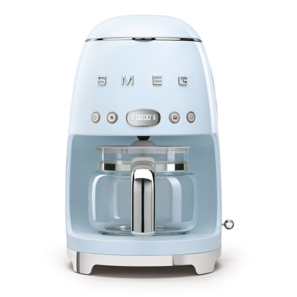 Капельная кофеварка Smeg DCF02PBEU пастельно голубой