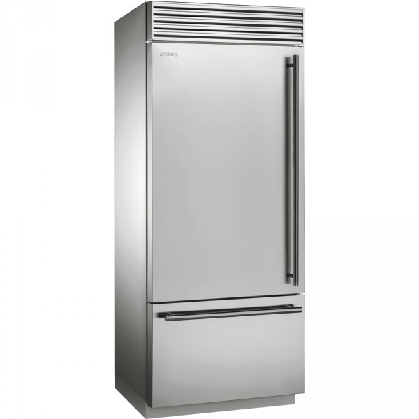 Отдельно стоящий холодильник Smeg RF396LSIX