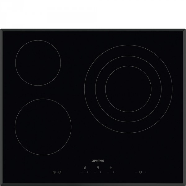 Cтеклокерамическая варочная панель Smeg SE363ETB